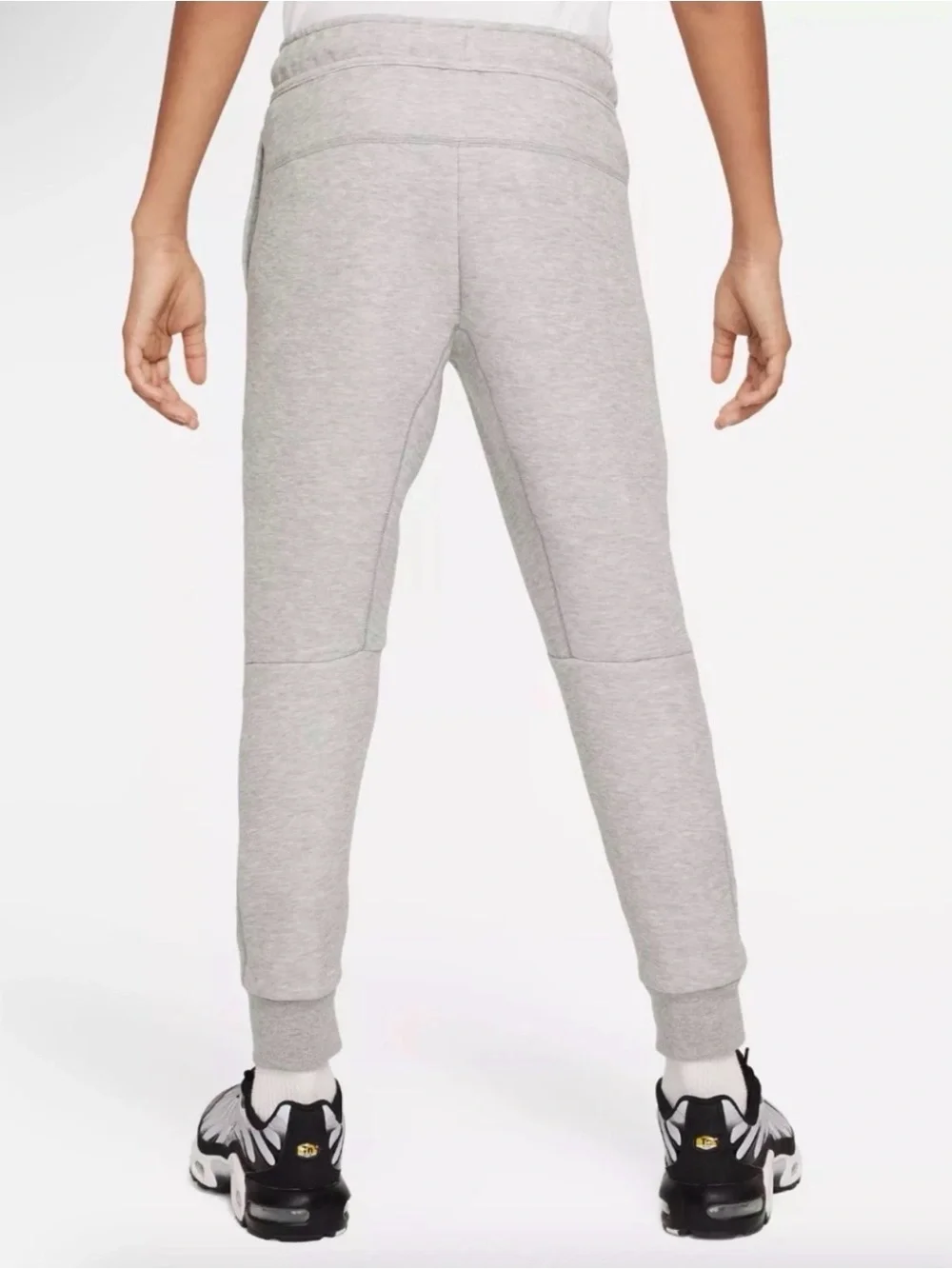 Nike Tech Joggers Pants - Youth Size Small - Light Gray - Athletic